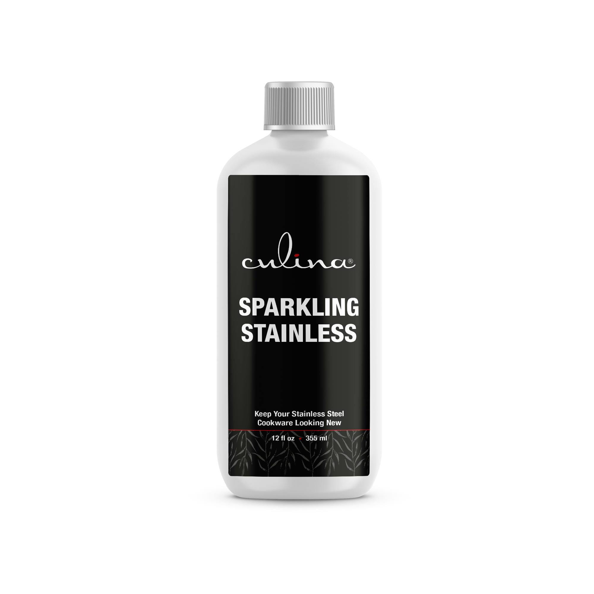 Culina Stainless Steel Cleaner for Cookware & Appliances | 12 oz | Kosher OU Certified | Made in USA - Livananatural