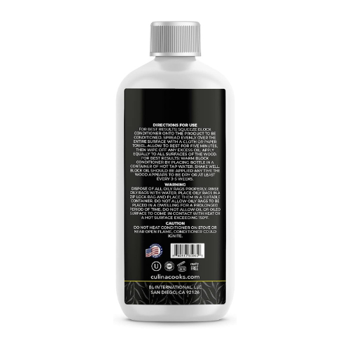 Culina Butcher Block Cleaner Soap For Cutting Boards, Butcher Blocks, Wooden Utensils & Countertops