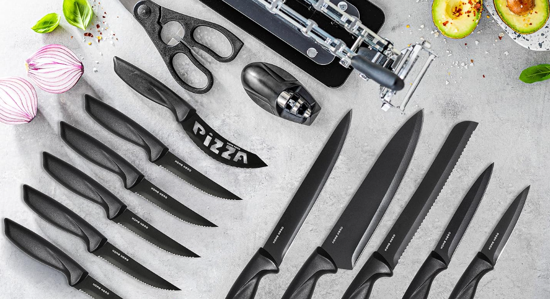 New Home Hero 17-Piece Kitchen Knife Set Review