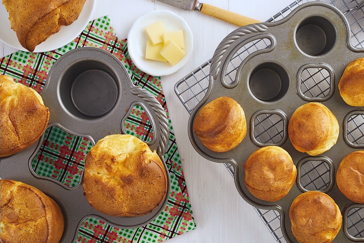 Crafting Cookie Cups in Cast Iron Muffin Pan for Pros