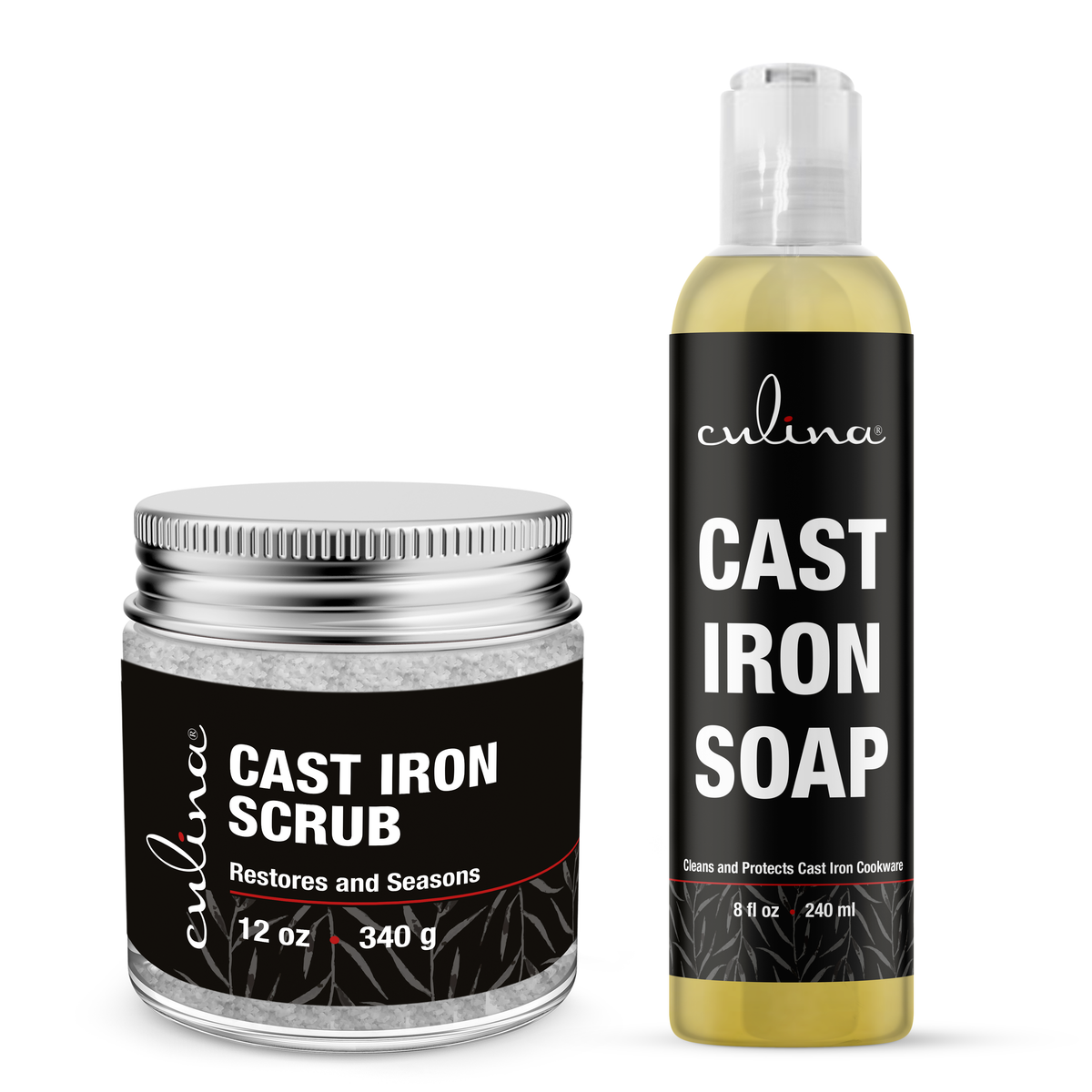 Steel Cast Iron Cookware Cleaner - LIVANA NATURAL
