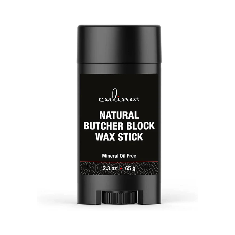 Culina Bamboo Butcher Block Conditioner Wax Stick - No Mineral Oil