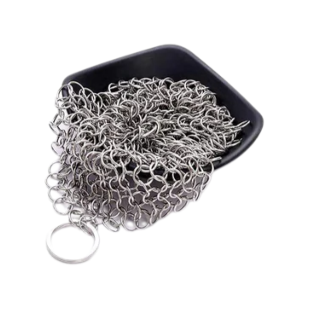 Culina Stainless Steel Scrubber for Cast Iron